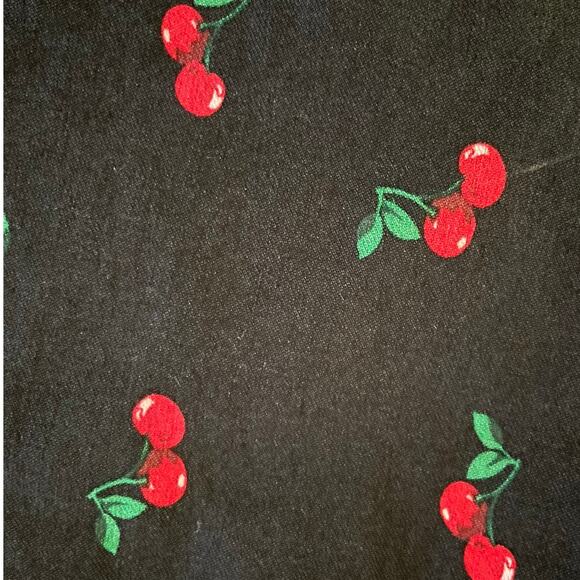 7th Avenue Design Studios Cherry Print Straight Skirt XS - Picture 5 of 7
